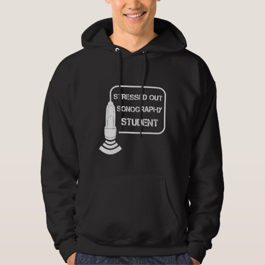 Sonographerの超音波の技術者のギフトのアイディア パーカ (正面)