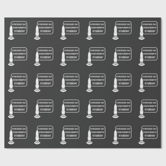 Sonographerの超音波の技術者のギフトのアイディア ラッピングペーパー (フラット)