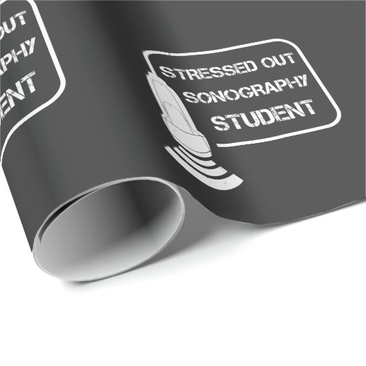 Sonographerの超音波の技術者のギフトのアイディア ラッピングペーパー (ロールコーナー)