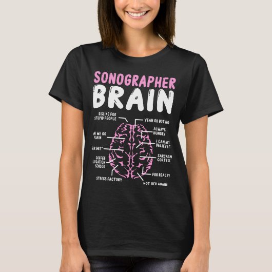 Sonographer for Work Sonography Accessoires Tシャツ (正面)