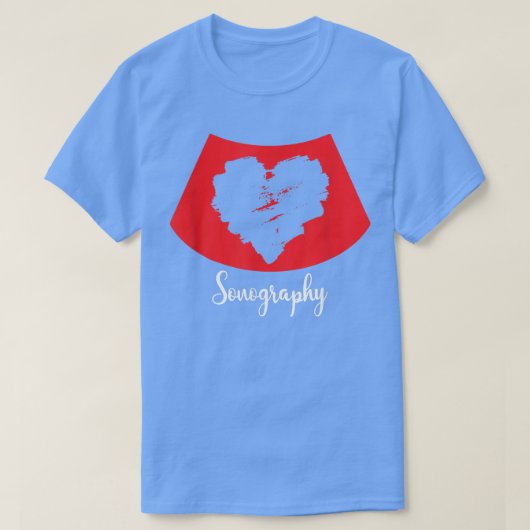 Sonography Echography Sonographer Ultrasound Diagn Tシャツ (デザイン正面)