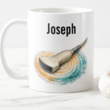 Sonography Probe Sound Waves Custom Text