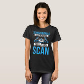 Sonography Sonographer引用文診断Medical S Tシャツ (正面フル)