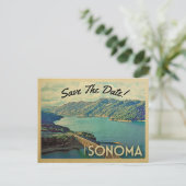 Sonoma日付のヴィンテージはがきを保存 案内ポストカード (スタンド正面)