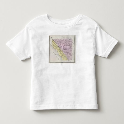 Sonoma郡、カリフォルニア34 トドラーTシャツ (正面)
