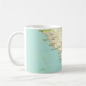 Sonoma CA Vintage Map Mug コーヒーマグカップ (左)