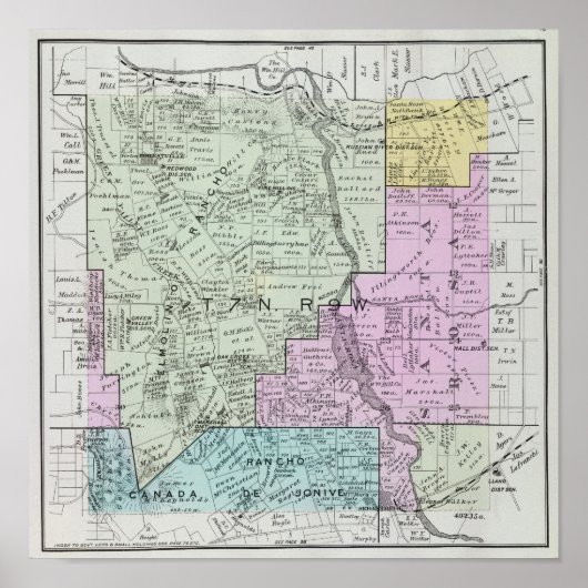 Sonoma County, California ポスター (正面)