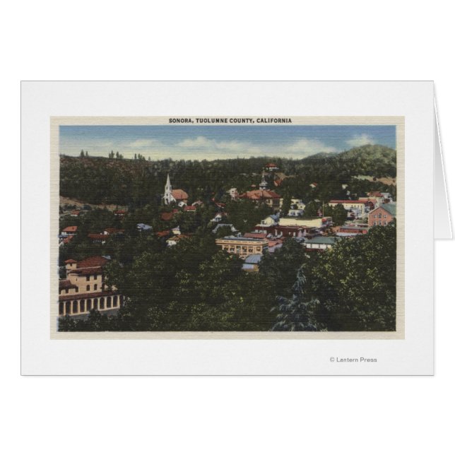 Sonora、CaliforniaAerial ViewSonora、CA (正面横)