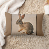 Sonoranのバニーの腰神経のアクセントの枕を祈ること ランバークッション (ブランケット)