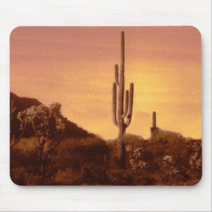 sonoranの日没のmousepad マウスパッド