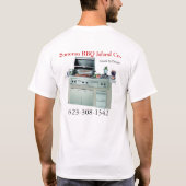 sonoran bbqの島co tシャツ (裏面)
