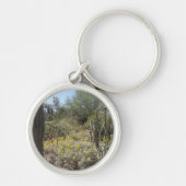 Sonoran Desert Round Keychain キーホルダー (正面)