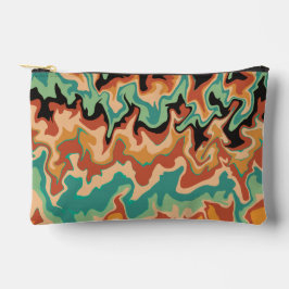 Sonoran Desert Topo Map Inspired アクセサリーポーチ