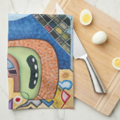 Sonoricは摘み取ります キッチンタオル (四つ折り)