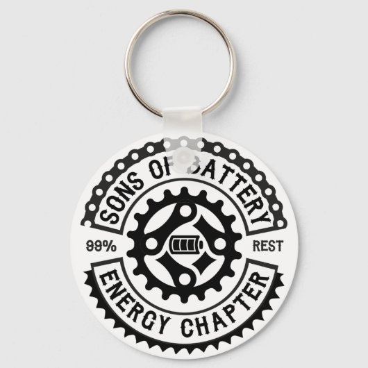 Sons of Battery – シュリュッセランハンガー キーホルダー (正面)