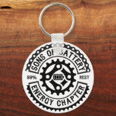 Sons of Battery – シュリュッセランハンガー キーホルダー (正面)