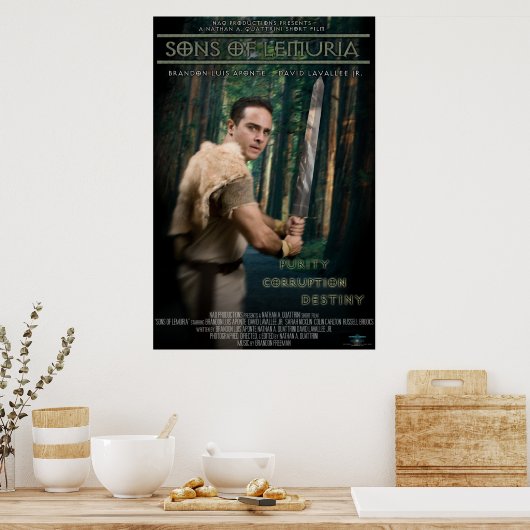 「Sons of Lemuria」ポスター ポスター (キッチン)