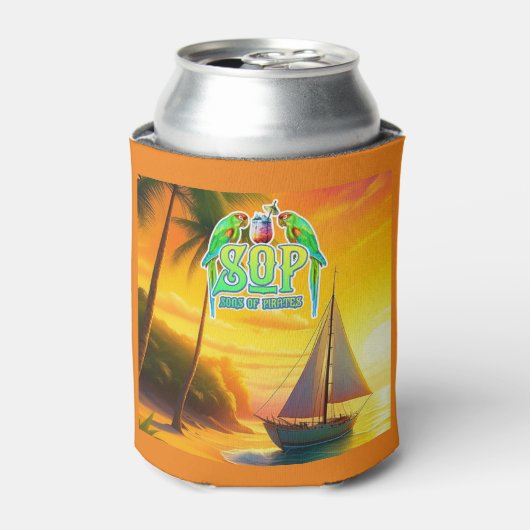 Sons Of Pirates Band 缶クーラー (缶正面)