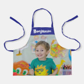 Sons Photo Boys Blue エプロン (正面)