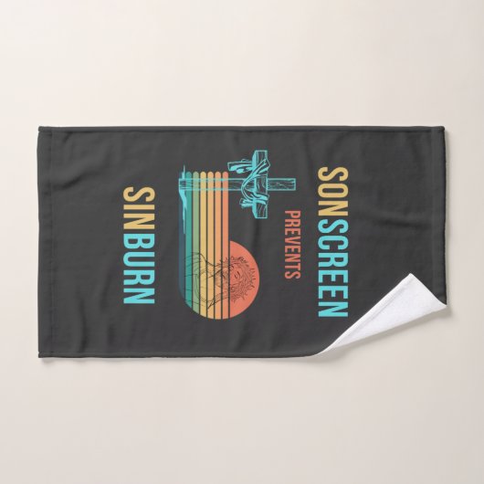 SONscreenはSinburnを防止 ハンドタオル (ハンドタオル)