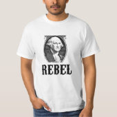 #SONSOFLIBERTYの#REBELジョージ・ワシントン Tシャツ (正面)