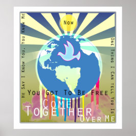 Sony ATV「一緒来に」平和ポスター ポスター