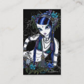 "Sonya"の種族の融合のベリーダンサーの名刺 名刺 (裏面)