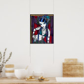 「Sonya」トライバルフュージョンのベリーダンサーポスター ポスター (キッチン)