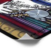 「Sonya」トライバルフュージョンのベリーダンサーポスター ポスター (角)