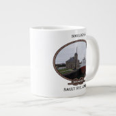 Soo Locks ロープ ジャンボマグ ジャンボコーヒーマグカップ (正面右)