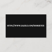 Sookietexの名刺 名刺 (裏面)