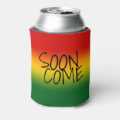 SOON 来 – ジャマイカ方言 缶クーラー (缶裏面)