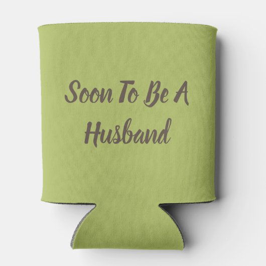 Soon To Be A Husband 缶クーラー (裏面)