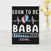 Soon To Be Baba 2026 Loading Promoted To Baba カード (黄色い花)