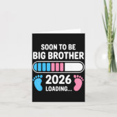Soon To Be Big Brother 2026 New First Time Brother カード (正面)