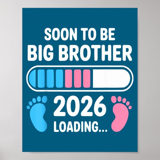 Soon To Be Big Brother 2026 New First Time Brother ポスター (正面)