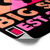 Soon To Be Big Sister 2026 Funny Promoted To Big S ポスター (角)