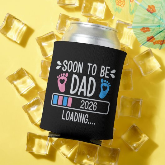 Soon to Be Dad 2026 Loading Pregnancy Announcement 缶クーラー (インサイチュ 夏)