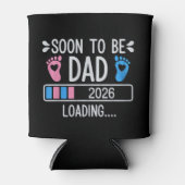 Soon to Be Dad 2026 Loading Pregnancy Announcement 缶クーラー (正面)