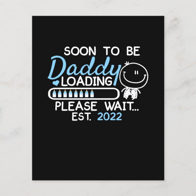 Soon To Be Daddy 2022 Father's Day First Time (正面)