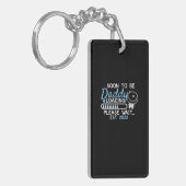 Soon To Be Daddy 2022 Father's Day First Time キーホルダー (正面左)
