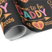 Soon to Be Daddy 2026 Loading Pregnancy Announce ラッピングペーパー (ロールコーナー)