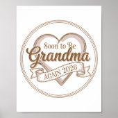 Soon To Be Grandma Again 2026 Loading Pregnancy An ポスター (正面)