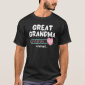 Soon To Be Great Grandma 2023 Loading In Progress Tシャツ (正面)