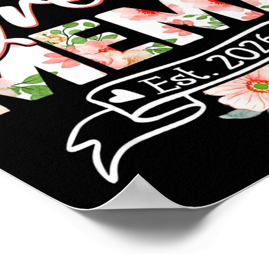 Soon To Be Great Mema Est 2026 First Time New Gran ポスター (角)