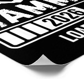 Soon To Be Mammy 26 Loading Pregnancy Announcement ポスター (角)