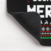 Soon To Be Merry'd Christmas Engaged Couple Matchi マウスパッド (コーナー)