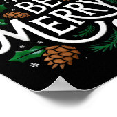 Soon To Be Merry'd Christmas Engaged Fiance Santa ポスター (角)