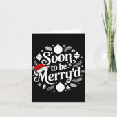 Soon To Be Merry'd Christmas Engaged Matching Coup カード (正面)