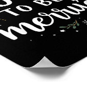 Soon To Be Merry'd Funny Engaged Couples Matching ポスター (角)